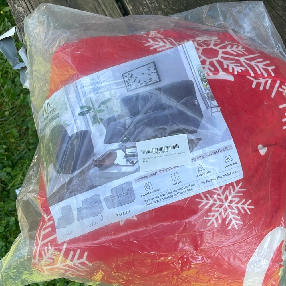 Christmas seat cover